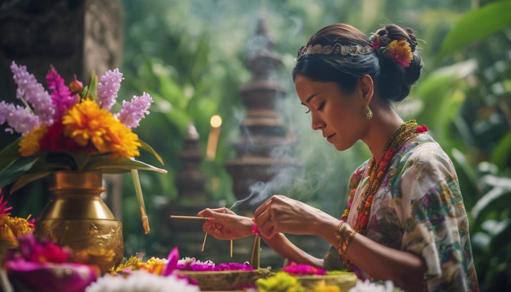 balinese offerings cultural importance
